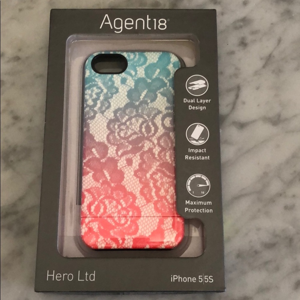 Agent18 iPhone5/5S Case NWT